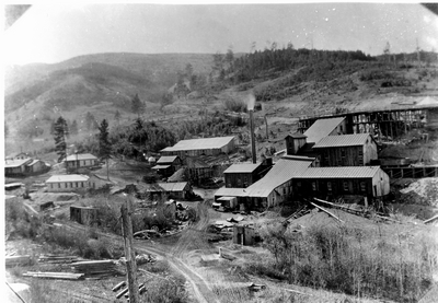 Mining camp near Lewistown
