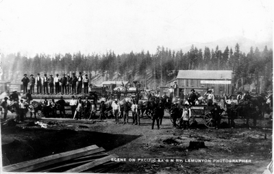 Scene on Pacific Ex