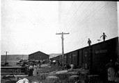 Immigrant car unloading