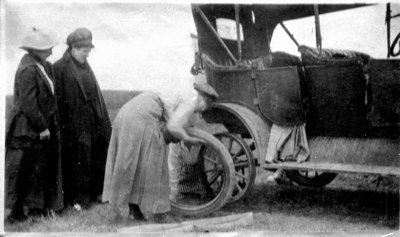 Changing a tire