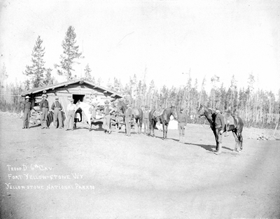 Troop D, Sixth Cavalry, Fort Yellowstone