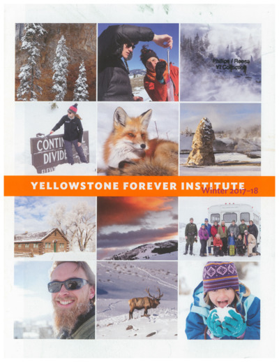 Yellowstone Forever Institute, Winter 2017-2018