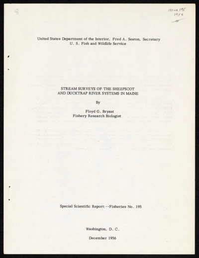 Limnology - instream flow studies, Physical Habitat Simulation System (PHABSIM)