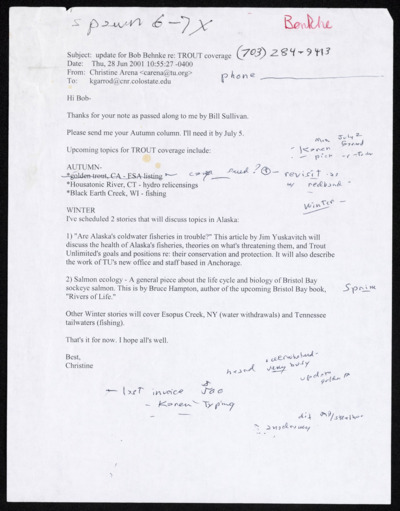 Limnology - computer stream models