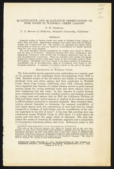 Limnology - history and economical issues