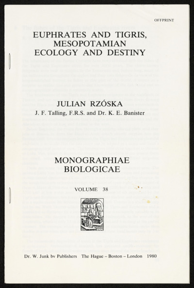Middle East - fishes of the regional reprints and articles