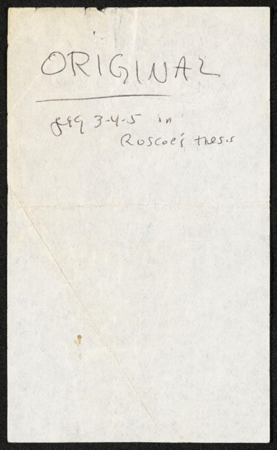 U.S. Northwest - Montana, Glacier National Park - papers, research notes, reprints, correspondence