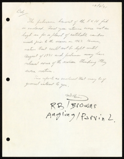 U.S. Colorado River Basin - Angling in Parvin Lake CO