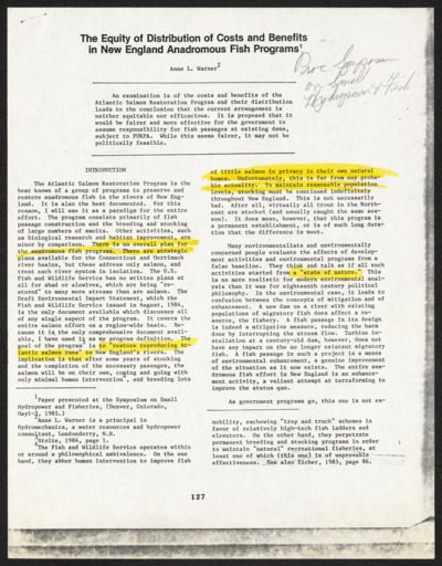 Atlantic Salmon-Articles