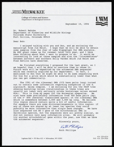 Dolly Varden-Articles