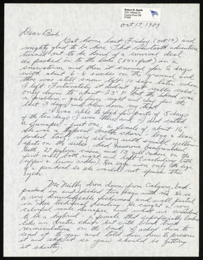 Arctic Char-Sunapee notes