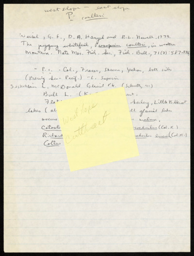 Westslope Cutthroat-Research