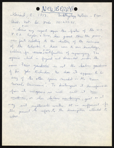 Research notes - handwritten - multiple subjects and materials