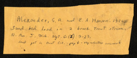 Bibliography cards - authors A-L