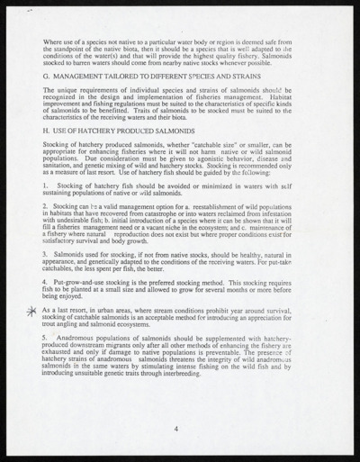 Notes on "Wild Trout Summarizer" papers, 1989