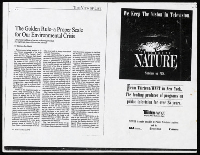 Assorted reprints whole or front page, 1990-1997