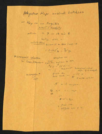 Hatchery evaluation - Costal Resources Institute, 1985
