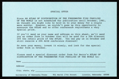 Conference notes (unknown) Oregon State University
