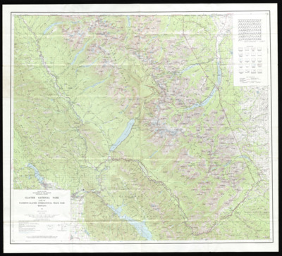 Spring trip for fish and wildlife students - map and guidelines, 1989