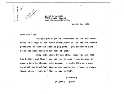 Three Sons (Big Nose) Life Events