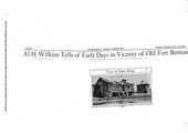 Al H. Wilkins Tells of Early Days in Vicinity of Old Fort Benton