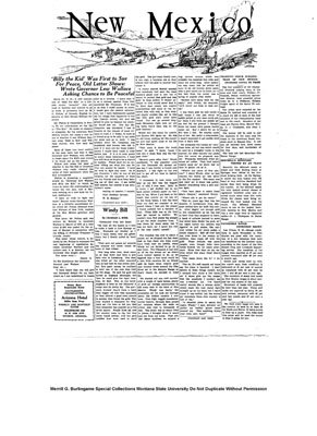 Newspaper Article Describing Billy the Kid aka William H. Bonney