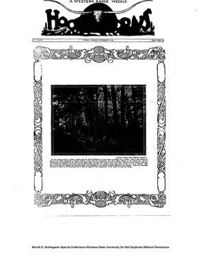 1931 Issue of Western Range Weekly