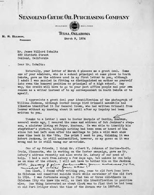 Letter, Stanolind Crude Oil Purchasing Company