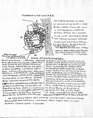 Hidatsa Mandan Village