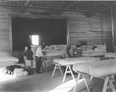 Arapaho Women's Mattress Making Production Facility