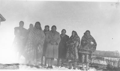 Photo of a Group of Arapaho Women