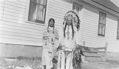 Early 20th Century Photo of Blackboy, Ruben - Last Star Standing in Front of Shop