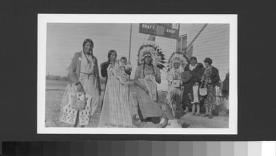 Browning craft shop - women: Showing some of their handiwork