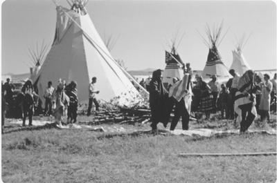 Blackfeet Indians: Sun Lodge, 1965