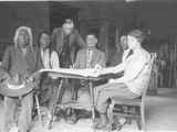 Treaty Signing with Eli Guardipee at Head of Table