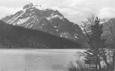 Glacier National Park: Rising Wolf Mt, Lower Two Medicine Lake