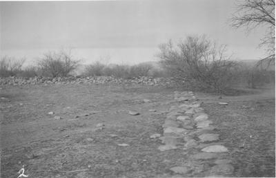 Archaeology - Southwest: Pueblo Ruins of Defensive Wall