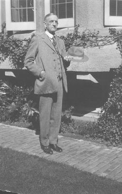 Portrait of James Willard Schultz in Berkeley