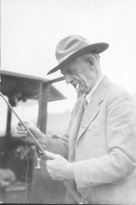 1933 Portrait of James Willard Schultz In Bozeman