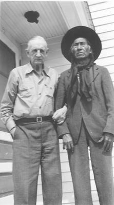 Camp prints: James Willard Schultz and Friend