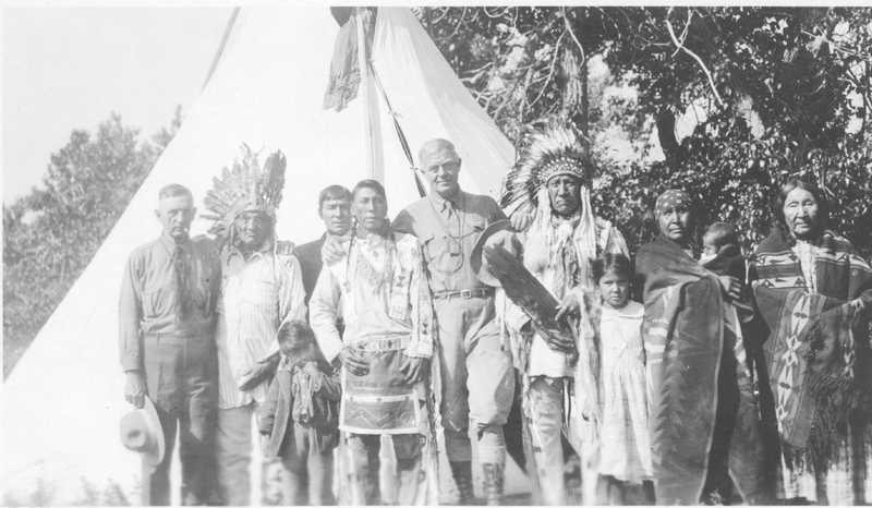 James Willard Schultz - Indians And Major Gotshall: Friends