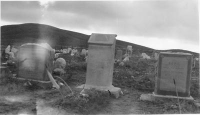 3 Gravestones - Relatives of Sacajawea