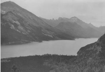 Waterton Lakes National Park: Looking Down Towards Waterton Lake