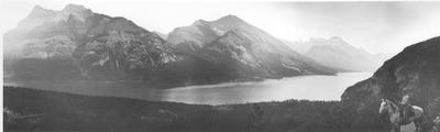 Waterton Lakes National Park: Waterton Lake from Bertha Mt.