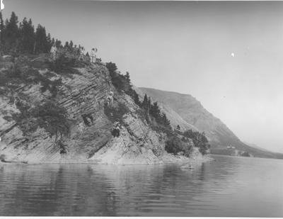 Waterton Lakes National Park: Indians at the Foot of Goat Mt.