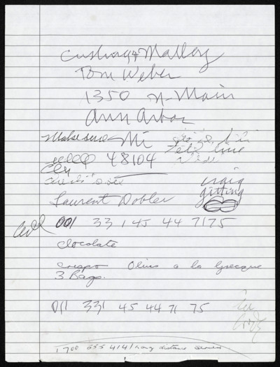 <i>Two Centuries of Soft Hackled Flies</i> - Handwritten Notes