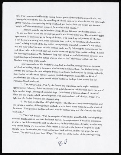 <i>Two Centuries of Soft Hackled Flies</i> - Manuscript
