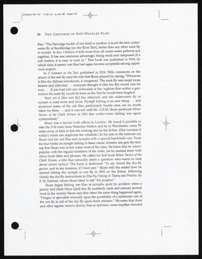 <i>Two Centuries of Soft Hackled Flies</i> - Galleys