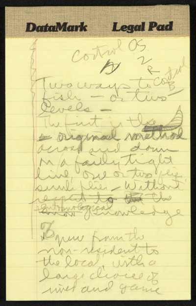 Handwritten Notes