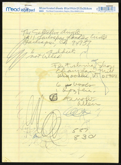 Handwritten Notes